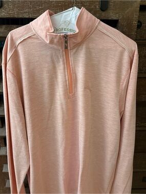 Tommy Bahama Coasta Vera Half-Zip pull over
Peach Pink